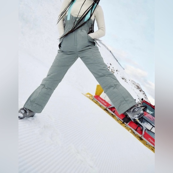 FP Movement by Free People Other - Free People Movement All Prepped Ski Bib - Greyed Olive